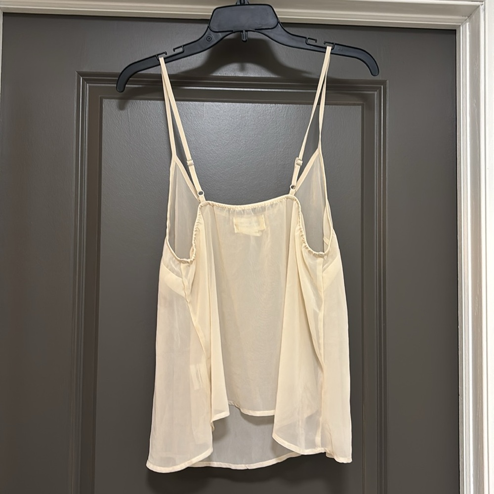 Denim & Supply Ralph Lauren chiffon tank M - Picture 2 of 4